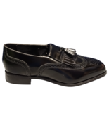 Florsheim Dress Shoes Mens US 10EEE Black Leather Wingtip Tassel Slip On... - $1,048.13 MXN