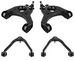 Front Upper &amp; Lower Control Arms Kit for 1999-2006 Silverado GMC Sierra ... - £147.89 GBP
