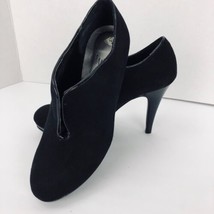 IMPO Tory Black  Bootie Platform Pump Patent Heels Ankle Shoe Size 6 - $34.99