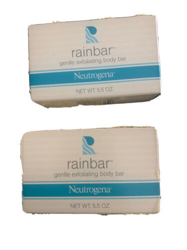 2 Vintage Neutrogena Soaps Gentle Exfoliating Body Bar 5.5oz New! - $74.25