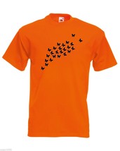 Mens T-Shirt Flock of Butterflies Design / Butterfly Shirts / Nature Shirt - £19.84 GBP