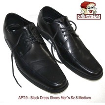 APT 9 Faux Leather Black Men&#39;s Dress Shoes Size Men&#39;s 8 Medium - £15.94 GBP