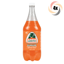 4x Bottles Jarritos Mandarin Natural Flavor Soda With Real Sugar | 1.5L - £29.89 GBP