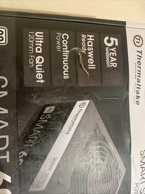 Thermaltake Smart Series 80 Plus Power Supply 600W Item image 2