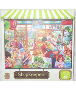MasterPieces 750 Piece Jigsaw Puzzle Shopkeepers LUCY&#39;S FIRST PET store ... - £25.44 GBP