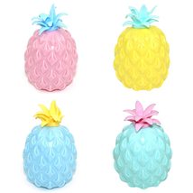 Get Stress Relief with Cute Pineapple Squishy Stress Balls Toy - Set of 1 Pcs in - £7.84 GBP