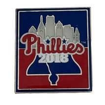 2018 Philadelphia Phillies Liberty Bell Skyline Lapel Pin MLB Baseball Sports - £9.39 GBP