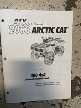 2003 Arctic Cat ATC 400 4x4 Manual Transmission Illustrated Parts Manual... - $24.99