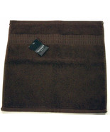 TAHARI HOME Collection CHOCOLATE BROWN Small WASH Towel CLOTH Free Shipping - £35.20 GBP