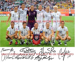 2011 Us Soccer Team Autographed Signed Autogram 8x10 Photo Solo Wambach Lloyd + - £13.30 GBP