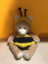Mary Kay Cosmetics Plush Honey Bee Bear Purse Bag w/ Handle 12&quot; - £10.05 GBP