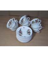 23 Vintage Wedgwood  Barlaston Of Etruria 12 Teacups and 11 Saucers  Eng... - $113.85