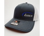 Danco Richardson 112 Trucker Cap Hat Mesh Snapback Gray Embroidered  - $24.74