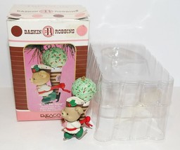1991 Enesco Baskin Robbins 31 Flavors Here&#39;s The Scoop Christmas Ornament - £13.71 GBP