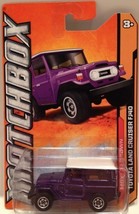 Matchbox 2012 Toyota Land Cruiser FJ40 Purple #68/120 by Matchbox - $43.11