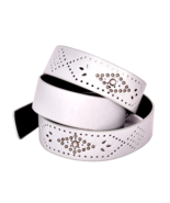 Women&#39;s Grey Studded Belt Size 18 - $25.33