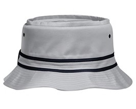 New Sz S/M Adult Light Gray Bucket Hat Cap High Quality Cotton Twill Boonie - £7.53 GBP