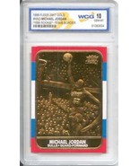 1986 MICHAEL JORDAN FLEER ROOKIE 23KT GOLD CARD REPRINT SPECIAL EDITION ... - £13.78 GBP