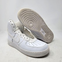 Nike Air Force 1 &#39;07 High (2014) All-White 315121-115 US 8 AF1 lv8 Retro Classic - £39.68 GBP
