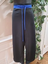 Kim Rogers Womens Blue Long Sleeve Track Jacket &amp; Pant Two Piece Suit Size PXL - £37.65 GBP