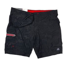 Zeroxposur XL Mens Black and Red Swim Trunks Size XL New - £15.57 GBP