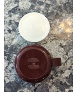 vintage 17 Oz. Thermos maroon replacement cup and lid - $13.54 CAD