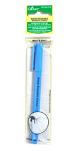 Clover Water Soluble Fabric Marker Thick Blue 516 - £5.82 GBP