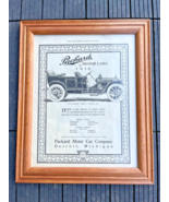 Framed 1910 Packard Motor Cars Advertisement 11&quot;x14&quot;- The Saturday Eveni... - $696.78 MXN
