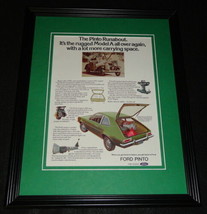 1973 Ford Pinto Framed 11x14 ORIGINAL Vintage Advertisement - $39.59