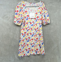 RIXO Floral Short Sleeve Front Button-Up Dress size 12 (C28) - £31.38 GBP