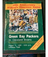 Green Bay Packers Football NFL Game Day Program Vs  Towns 8/11/1990 - $288.59 MXN