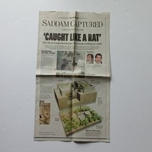 Fort Worth Star Telegram December 15, 2003 Special 8 Page Report Saddam ... - $186.75 MXN