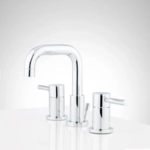 New Chrome Edenton Widespread Bathroom Faucet by Signature Hardware - $219.95
