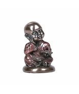 Pacific Giftware Small Buddhist Monk Cold Cast Bronze Collectible Figurine - €23,15 EUR