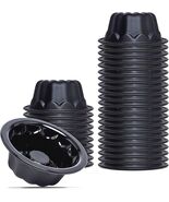 25 Pack Mini Cake Pans 4 Inch Silicone Molds Reusable for Jelly Brownies - $27.00