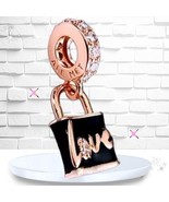 New Pandora Rose Gold Love Padlock Dangle Charm 782508C01 - €42,78 EUR