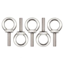 Ring Eye Bolt, M10 X 35Mm, 5 Pieces, Stainless Steel, Eowpower. - $30.96