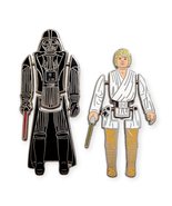Star Wars Disney Pins: Darth Vader and Luke Skywalker Action Figure - $74.90