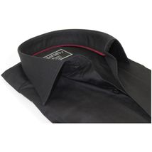 Men's Shirt Charles TYRWHITT Turkey 100% Cotton French Cuffs CHT-9 Black image 2