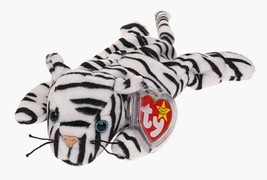 TY Beanie Baby - BLIZZARD the White Tiger - $8.50