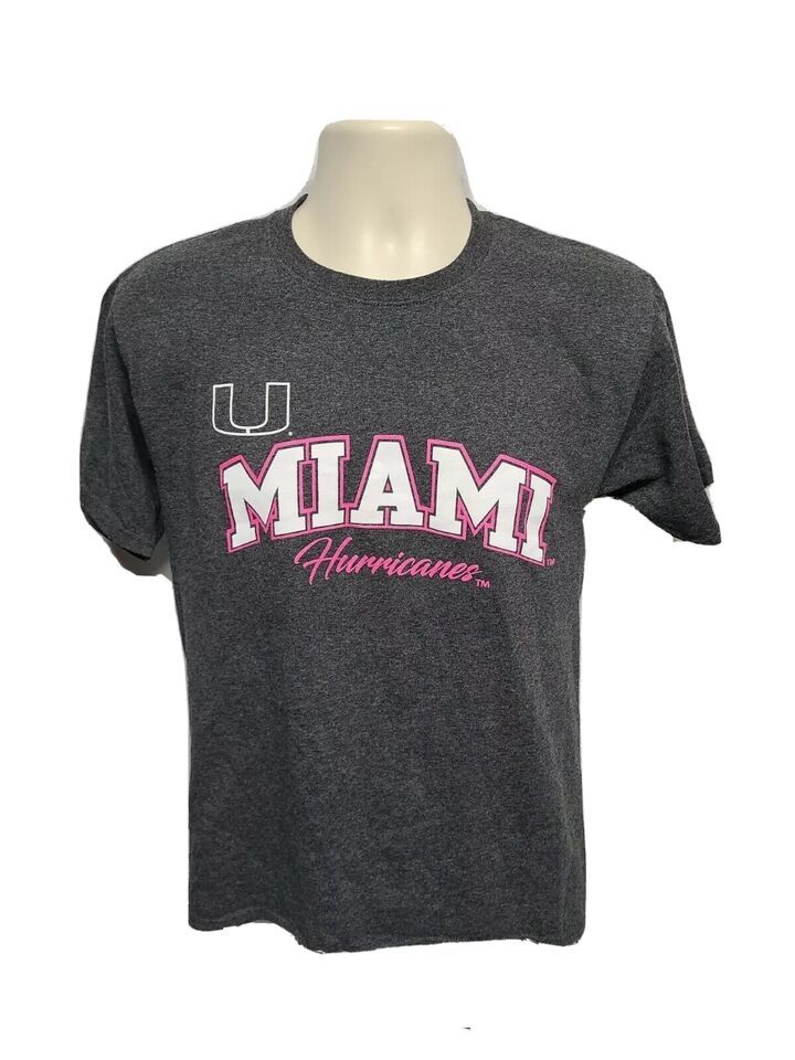 Primary image for University of Miami Hurricanes Adult Small Gray TShirt