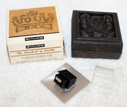 Vintage Shure VN-15E Stylus Head w/ Box Case &amp; Paperwork ~ No Needle - £46.90 GBP