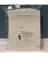 5 White 8”x10” Thanks For Sharing Our Wedding Weekend Bridal Party GIFT ... - $12.86