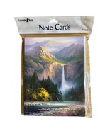 LEANIN TREE Notecards Pack of 8 Mountain Waterfall Forest Creek Blank in... - $94.13 MXN