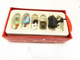 0/027 ACCESSORY- PREISER 68209- SEATED FIGURES- PARTIAL BOX- NEW - HB3 - $83.71 MXN