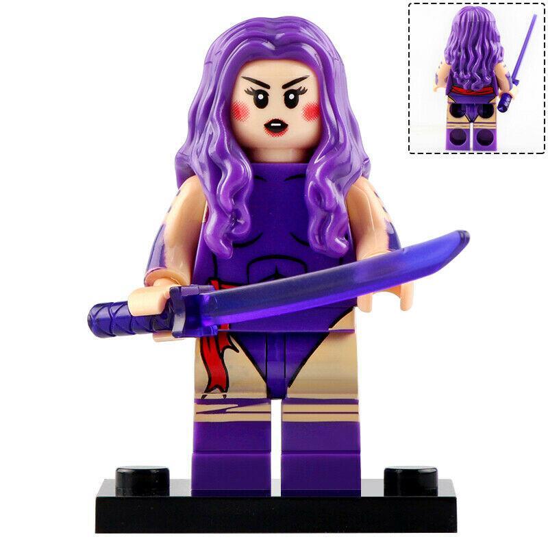 Psylocke - Marvel Comics X-Men Minifigure Custom Gift Toys