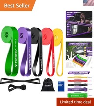 Portable Exercise Bands with Door Anchor – Perfect for At-Home &amp; Travel ... - $719.25 MXN
