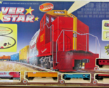 Vintage Bachmann Silver Star E-z Track System Train Set 8 Wheel Drive 0634  - $58.41