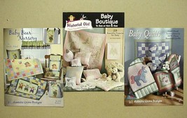 Baby Quilt Pattern Leaflet (3 Titles) - $12.95