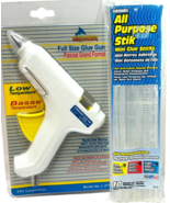 Corded Glue Gun Low Temperature Full-Size &amp; All-Purpose Glue Sticks. - $9.42 CAD